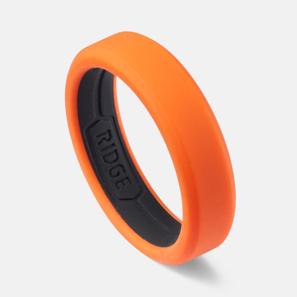 Basecamp Orange Silicone Band The Ridge Ridge Global