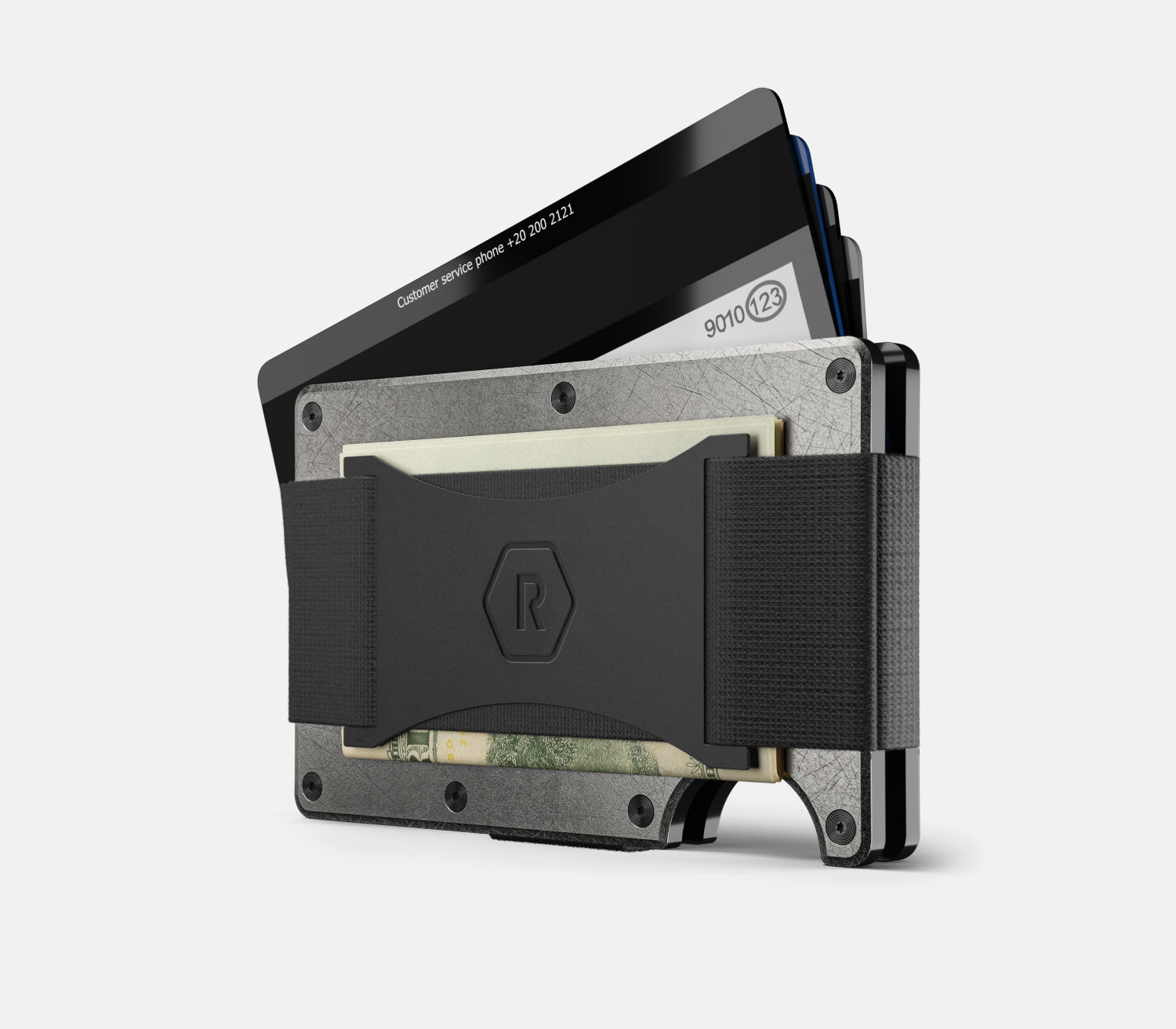 Titanium Stonewash Wallet - Strong & Durable | The Ridge